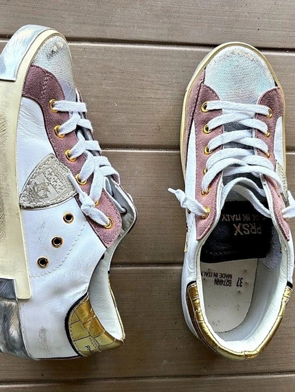 Women’s Designer Philippe Model PRSX Sneakers. Size EU 37 (6.5 - 7)